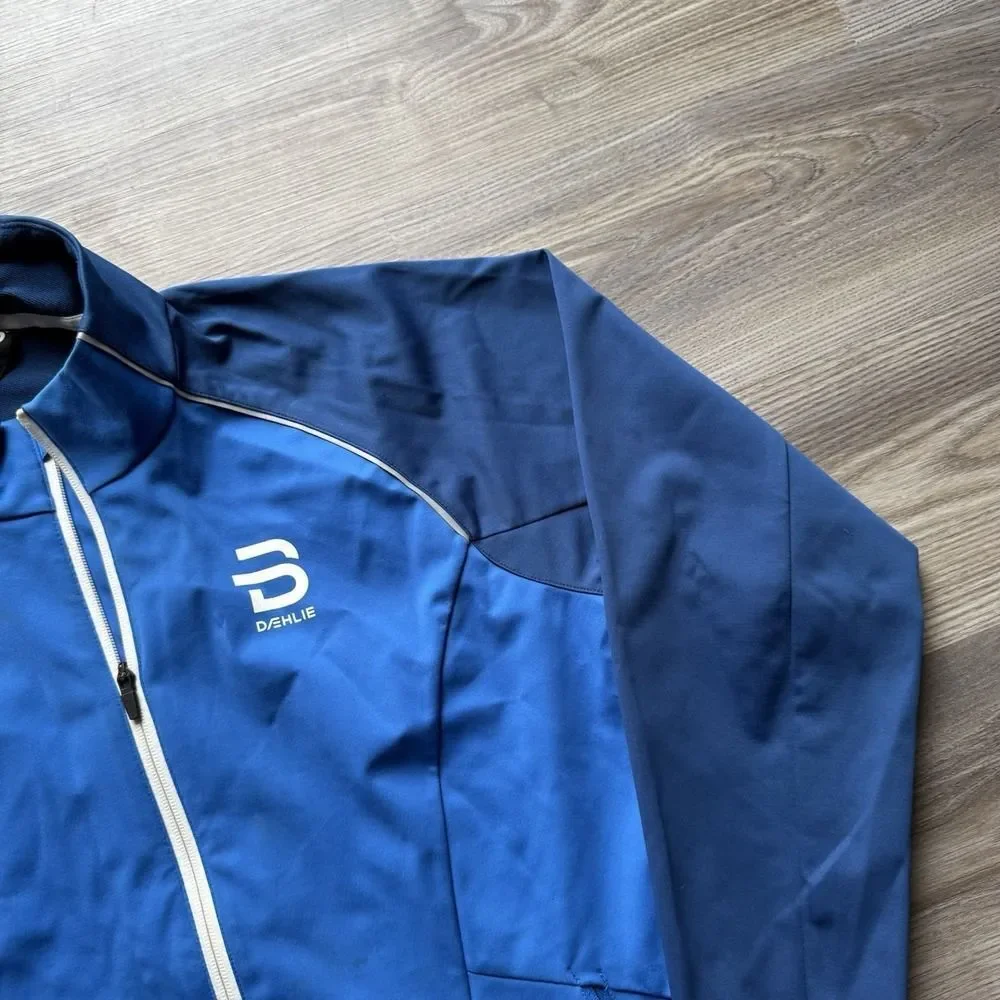 Bjorn Daehlie Ridge Jacket Blue Two Tone Men's Size Medium